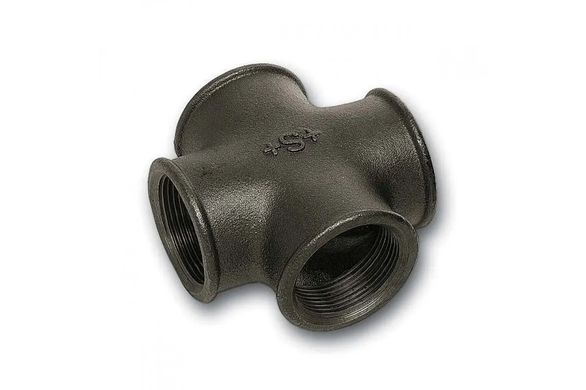 Крестовина чугунная КФ битум ЦПП ВЧШГ 700 мм х 600 мм